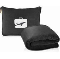 ($70) EverSnug Travel Blanket and Pillow