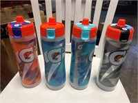 4 Gatorade Athletic Bottles