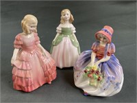 Lot of 3 Royal Doulton Figurines