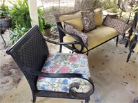 Patio Set-- stains on cushions