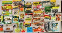 Lot of New Worms & Crappie Lures