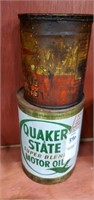 Quaker state oil can