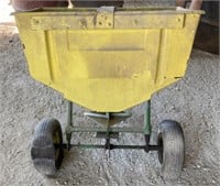 Two Wheel Pull Type Lawn Spreader