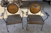 2 - Iron Rocking Chairs