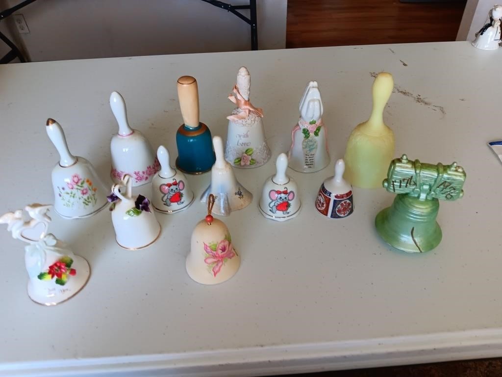 Bells. Porcelain/Ceramic