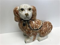 Modern ceramic dog figure