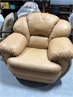Leather comfy chair