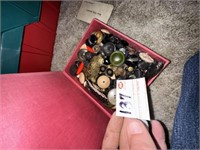 Box of Old Buttons