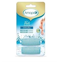 Amope Pedi Perfect Wet & Dry File Refills, Regular