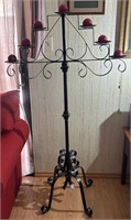 E - METAL CANDLE HOLDER 57"T (F6)