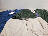 (2) XXL REEBOK Shirts, Size 40 shorts