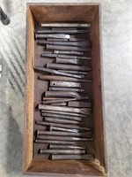 Assorted Metal Punches/Chisel Type Tools