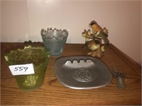 Tealight holders, bird, ash tray