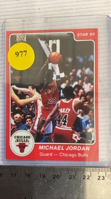 Reprint Michael Jordan card