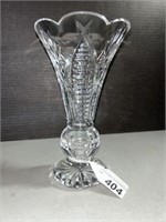 VINTAGE WATERFORD CRYSTAL CLARE VASE 8 in signed