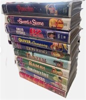 10 Qty DISNEY VHS Movies