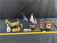 Flags, Figurine, Shaving Brush, More