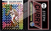 Stephen Curry 2009 gold prism rookie