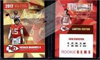 Patrick Mahomes17 Rookie Gems NFL Gold rookie card