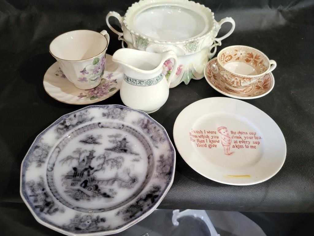 VTG Plates, Teacups & More