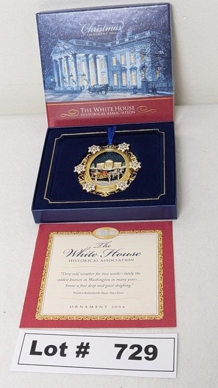 WHITE HOUSE ORNAMENTS