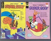 Walt Disney Super Goof Comic Books