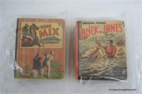 2 1930's Cowboy "Big Little Books" Action Readers