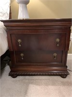 NATIONAL MT AIRY 2-DRAWER SIDE CHEST - 30 X 17 X