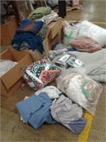 Pallet of Assorted Linens and Bedding