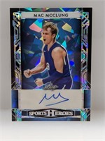 4/4 2024 Leaf Sports Heroes McClung Auto Crack Ice