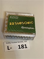 Remington 22LR 22 Subsonic