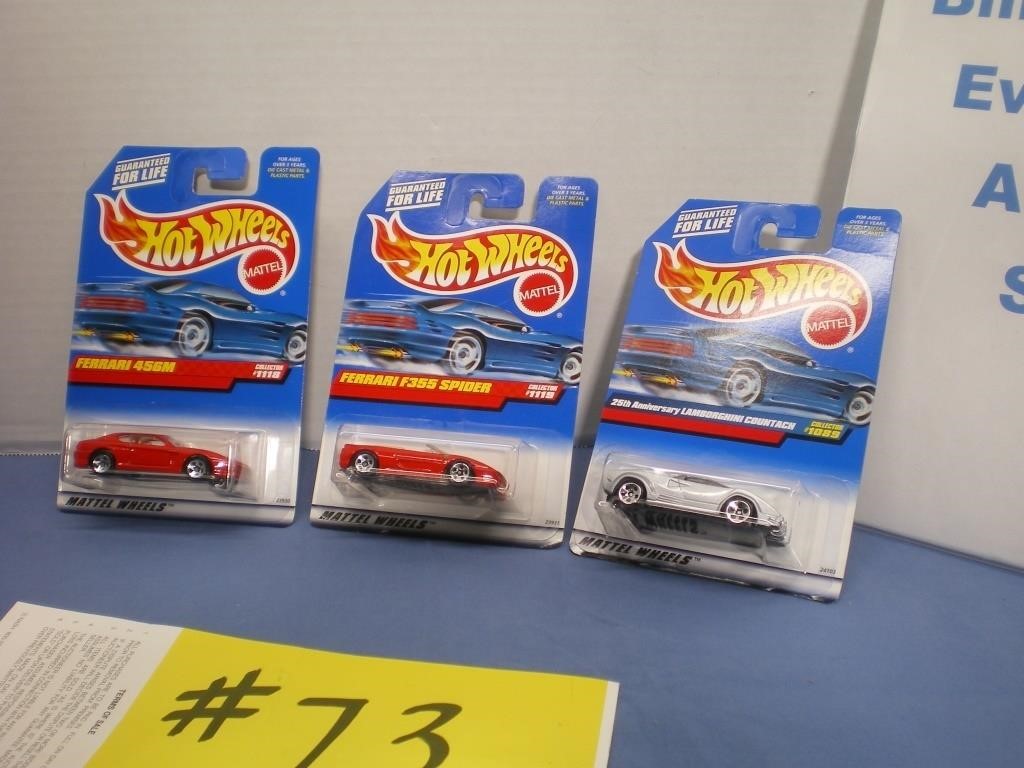 Sports Cars Hot Wheels Diecast, NOS