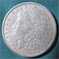 1885-0 U.S. MORGAN SILVER DOLLAR