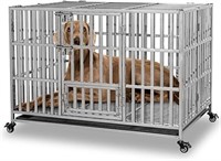 KELIXU 48" Heavy Duty Dog Crate Large Dog cage