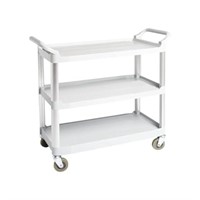 Amazon Basics 3 Shelves Utility Cart with 400 lbs