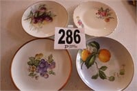 (4) Collectible Plates (Rm 7)