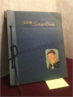 Cub Scrap Book, cub scouts, collection of