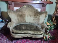 Wonderful Wingback Loveseat