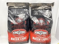 2 Bags Of Kingsford Match Light Charcoal