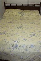 Double bed spread ,pillow shams, sheet set and