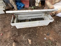 METAL TOOL BOX FOR TRUCK BED