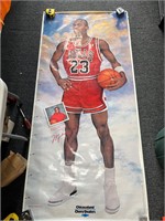 Chicago Bulls Michael Jordan life-size poster