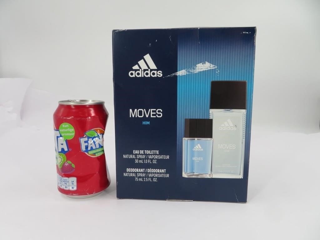 Coffret neuf pour homme, Adidas