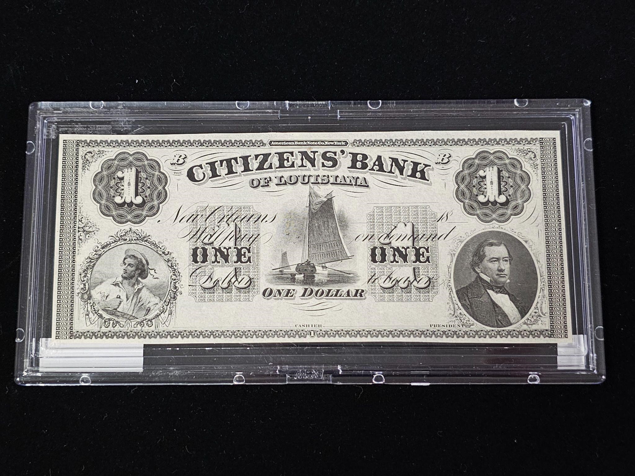 July 19, 2024 US & Confederate Currency Online Only Auction