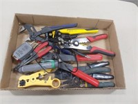 assortment of wrenches, wire cutters