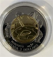 1999 Nunavut $2 Coin & Stamp Set