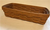 Longaberger Bread Basket 15x4x7 with protective