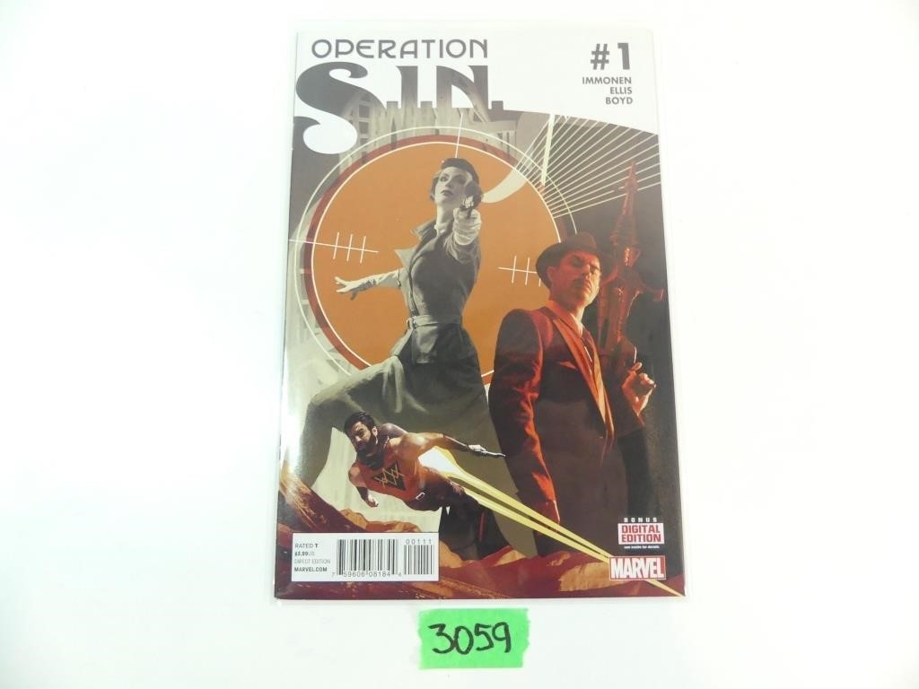 #1 Operation S.I.N. comic