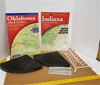 Indiana & Oklahoma Atlas's, Corner Shelves & Lid