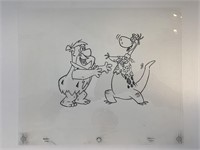 The Flintstones original hand drawn artwork for ca